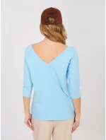 Bluzka RV BZ model 22013702 jasny niebieski - FPrice