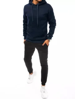 Pánská tepláková souprava tmavě modrá a černá model 20849709 - Dstreet