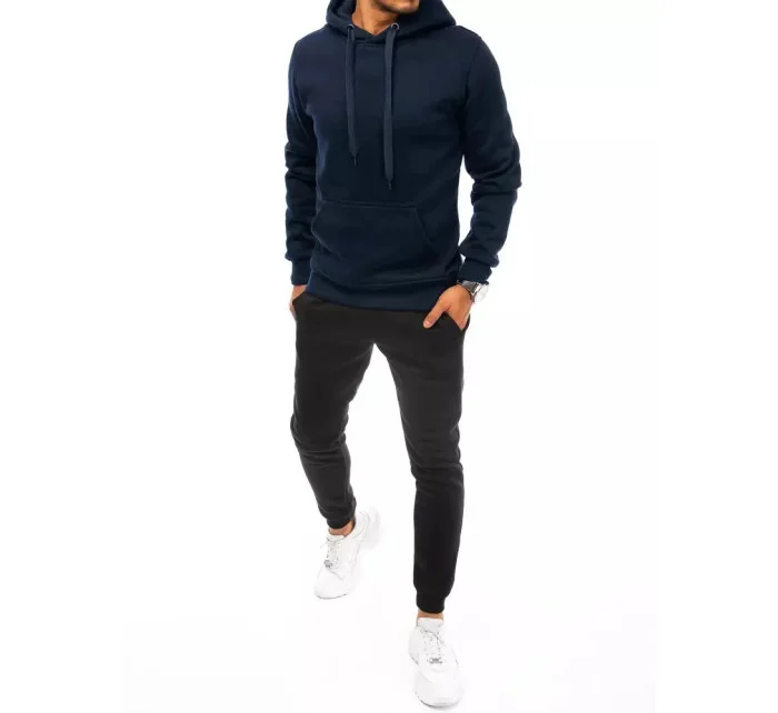 Pánska tepláková súprava tmavomodrá a čierna AX0631 - Dstreet Pánska tepláková súprava tmavomodrá a čierna AX0631 - Dstreet