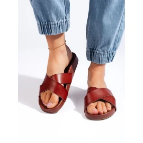 Krásne dámske hnedé ponožky s platformou Krásne dámske hnedé ponožky s platformou