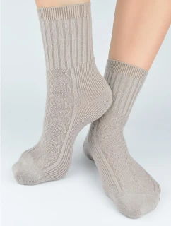 Noviti SB142 Vlnené žakárové ponožky 36-42