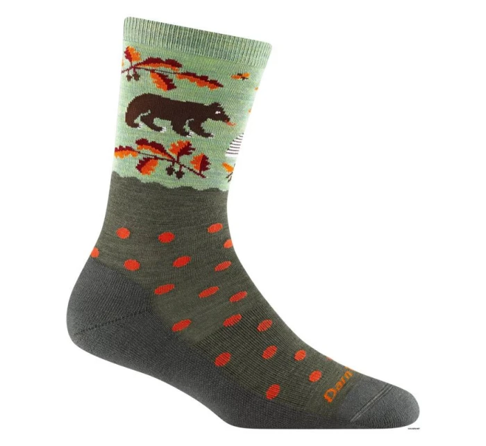 Ľahké ponožky Darn Tough Wild Life Crew s polstrovaním 6105-C-7009 Ľahké ponožky Darn Tough Wild Life Crew s polstrovaním 6105-C-7009