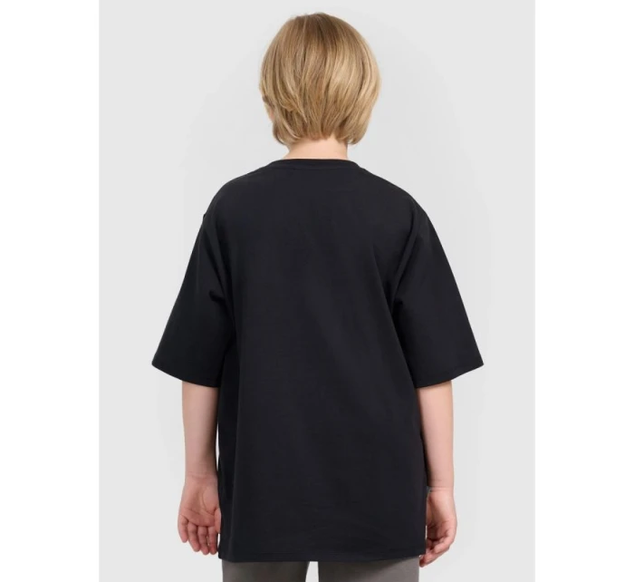 Chlapčenské tričko oversize s potlačou 4F 4FJRAW25TTSHM3062-20S