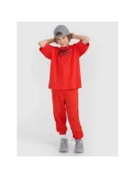 Detské tričko oversize s potlačou 4F 4FJRSS25TTSHU3296-62S Detské tričko oversize s potlačou 4F 4FJRSS25TTSHU3296-62S