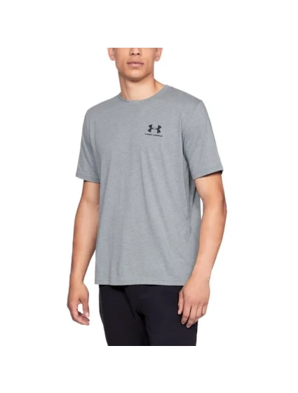 Pánske tričko UA Sportstyle SS M 1326799 sivá - Under Armour