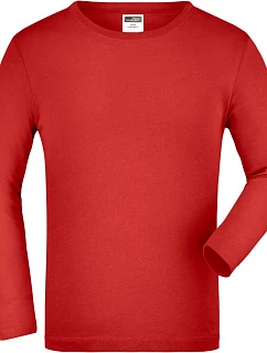 JN Dětské tričko s dlouhým rukávem 02. red model 22493808 - Daiber