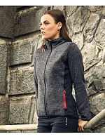 Dámská pracovní pletená fleecová bunda 40. heather graphite model 22517053 - Promodoro Dámská pracovní pletená fleecová bunda 40. heather graphite model 22517053 - Promodoro