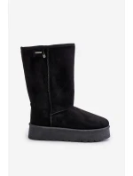 Vysoké Sněhule Na Platformě Big Star model 21679175 Černé - Big Star Shoes