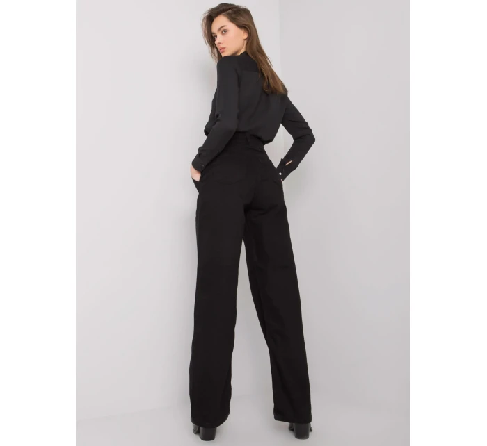 Džínsové nohavice MR SP 306.23 čierna