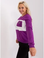 Bluzka RV BZ model 19154317 fioletowy - FPrice Bluzka RV BZ model 19154317 fioletowy - FPrice