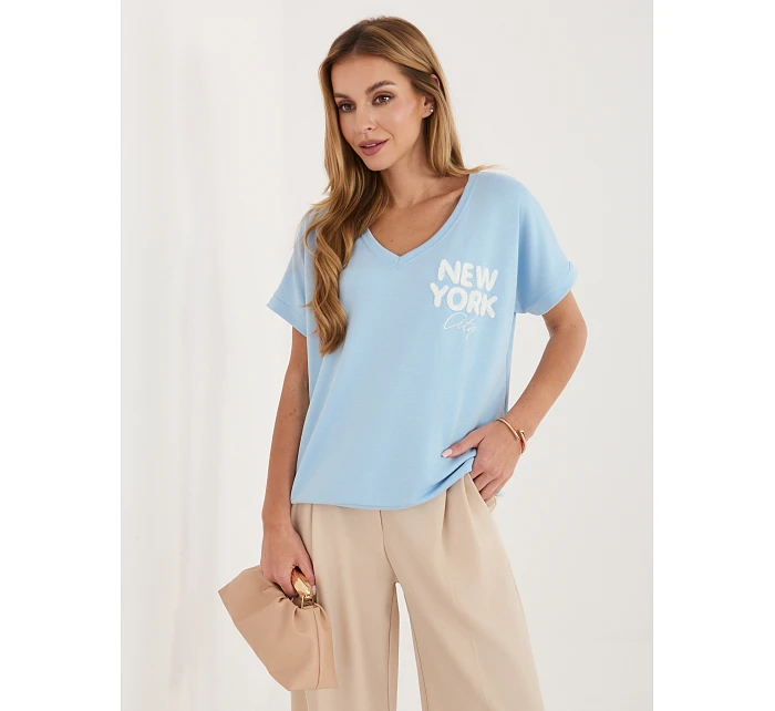 Blúzka RV BZ A1258.00 svetlomodrá