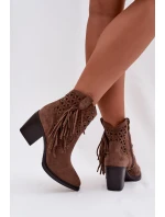 Topánky na podpätku model 224704 Krok vo veľkom štýle