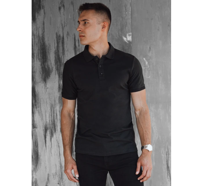 Pánské polo tričko černé Dstreet model 21977441 - FashionStreet