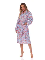 Dlouhý dámský župan S2XL model 17754813 - L&L Dlouhý dámský župan S2XL model 17754813 - L&L