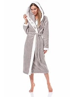 Dlouhý dámský župan  5XL model 21273702 - L&L