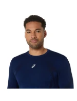ASICS Road Seamless LS Top 2011D356-400 Navy Blue L