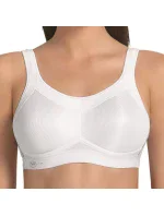 tvarovaná športová podprsenka 5529 biela - Active
