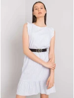 Sukienka DHJ SK jasny niebieski model 21217528 - FPrice Sukienka DHJ SK jasny niebieski model 21217528 - FPrice