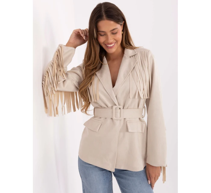 Kabát IT EN 5792.33 svetlo béžový