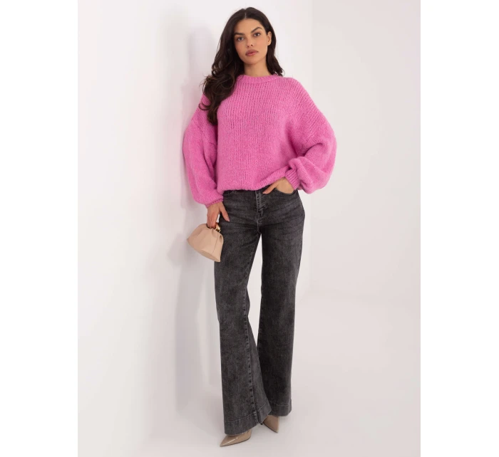 Sweter MI SW model 21807960 ciemny różowy - FPrice