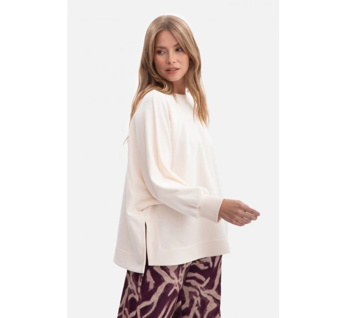 B306 Pletená mikina - vanilka B306 Pletená mikina - vanilka