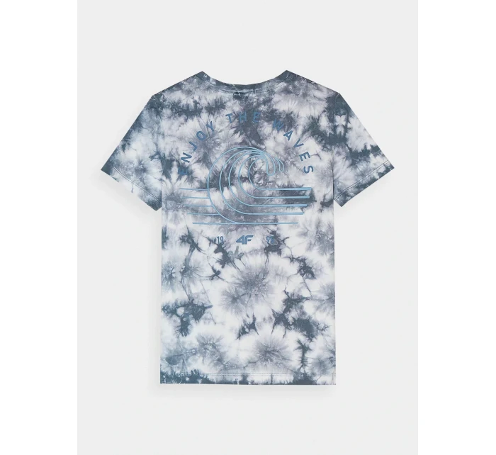 Chlapčenské tričko s potlačou 4F - viacfarebné