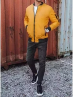 Pánská velbloudí bunda bomber Dstreet model 21963713 - FashionStreet