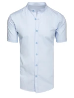Pánské tričko s krátkým rukávem modré Dstreet model 22250267 - FashionStreet
