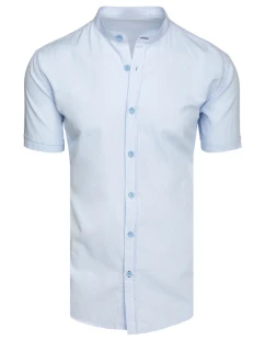 Pánské tričko s krátkým rukávem modré Dstreet KX1062