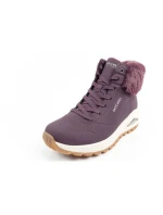 Uno model 21394769 dámská sportovní obuv zateplené boty zimní fialové dámské - Skechers