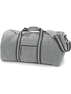 QD Vintage plátěná cestovní taška 51.D vintage light grey model 22506363 - Quadra