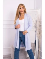 Svetr s netopýřími rukávy modrý