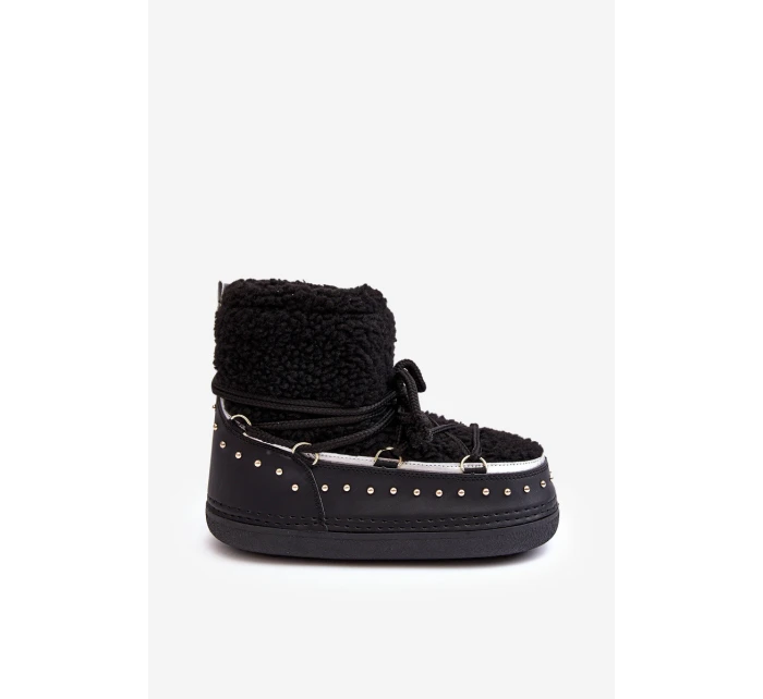 Dámské zateplené zimní sněhule černé model 21637510 - Boto