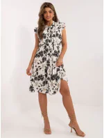 Šaty DHJ SK 5095.21 bielo-čierne Šaty DHJ SK 5095.21 bielo-čierne