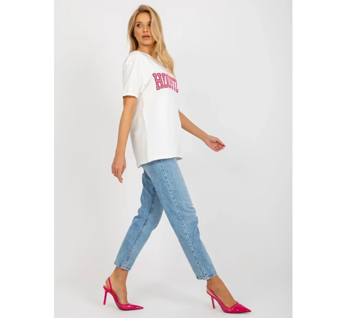 Dámské tričko EM TS ecru model 18132726 - FPrice Dámské tričko EM TS ecru model 18132726 - FPrice