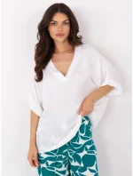 Bluzka TW BZ BI model 21190982 biały - FPrice Bluzka TW BZ BI model 21190982 biały - FPrice