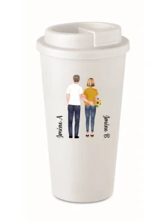 Personalizovaný cestovní termohrnek s párem 