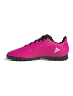Detská športová obuv Futbalová obuv X Speedportal.4 TF Jr GZ2446 Neon Pink - Adidas