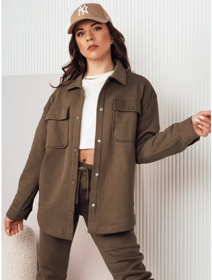 Dámská přechodná bunda hnědá Dstreet model 21975354 - FashionStreet