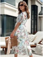 šaty bílé Dstreet model 21978076 - FashionStreet šaty bílé Dstreet model 21978076 - FashionStreet