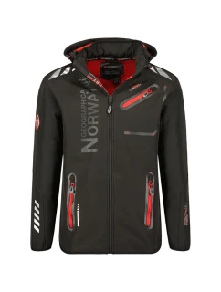Geographical Norway Softshellová bunda Royaute DB 068 M WY2000H/GN/Black/Red
