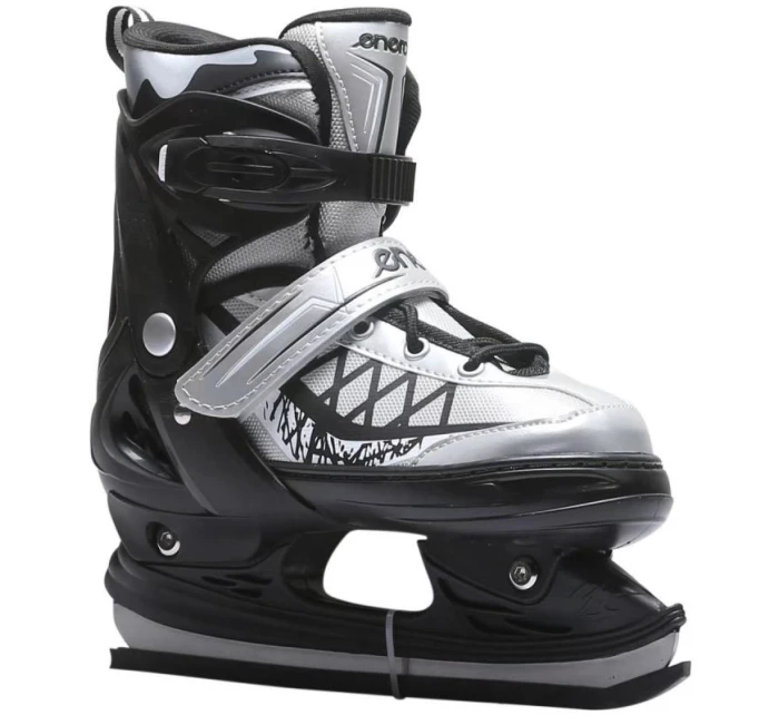 INLINE KORČULE-KORČULE NA KOLIESKOVÉ KORČULE 4V1 ENERO PRO LED 38-41 ŠEDÁ