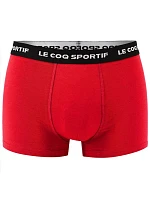 Le pánské boxerky 3PAK červené šedé tmavě modré model 22210267 Le pánské boxerky 3PAK červené šedé tmavě modré model 22210267