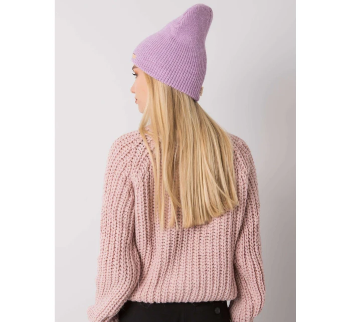 Dámska čiapka.26X svetlo fialová