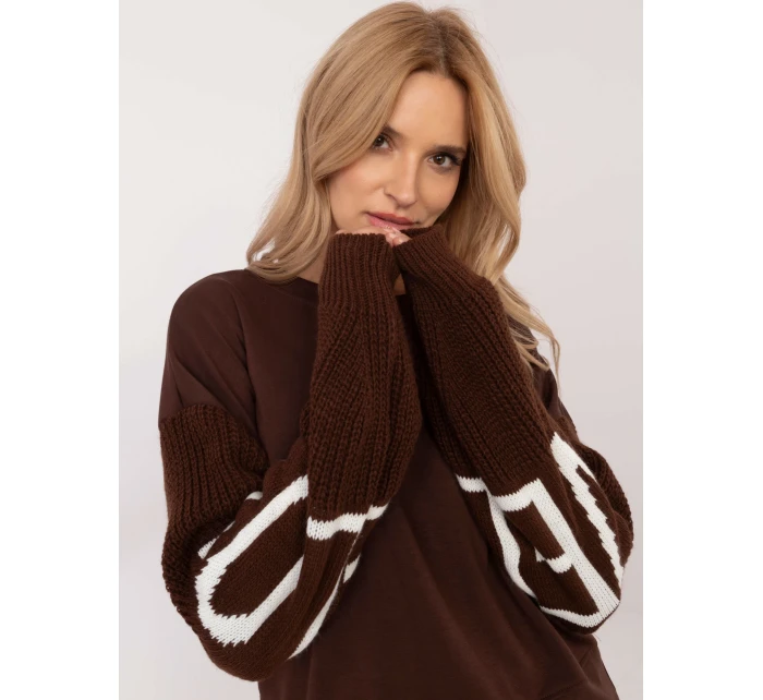 Mikina MI BL M5975.26P hnedá Mikina MI BL M5975.26P hnedá