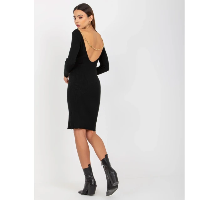 Dámské šaty NM SK NG model 17851615 černé - FPrice Dámské šaty NM SK NG model 17851615 černé - FPrice