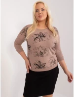 Blúzka RV BZ 9182.14 tmavá lila Blúzka RV BZ 9182.14 tmavá lila