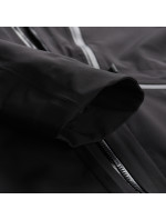 Pánska bunda s membránou ptx ALPINE PRO CORT čierna