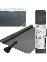 ODTIEŇ SIEŤ 140G/M2 1,5X50M TMAVO ŠEDÁ