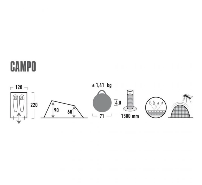Stan High Peak Campo 10271